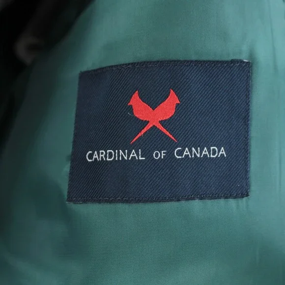 Cardinal of Canada NWT Wool Sport Coat Size 44R US In Blue & Green Melange